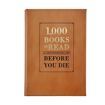 1000 BOOKS TO READ: Deluxe Leather Edition