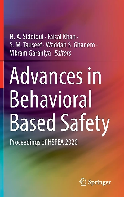 Advances Behavioral Based Safety: Proceedings of HSFEA 2020