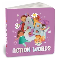 ABC Action Words: An Engaging Illustrated Board Book | A to Z Action Words and Sentences for Kids, Toddlers | Book for 3+ [Penguin Early Learning Series]