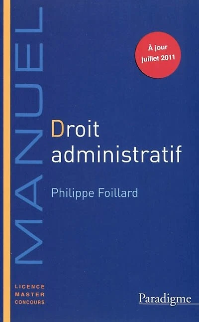 Droit administratif: manuel 2011-2012