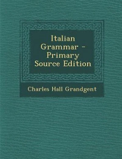 Italian Grammar