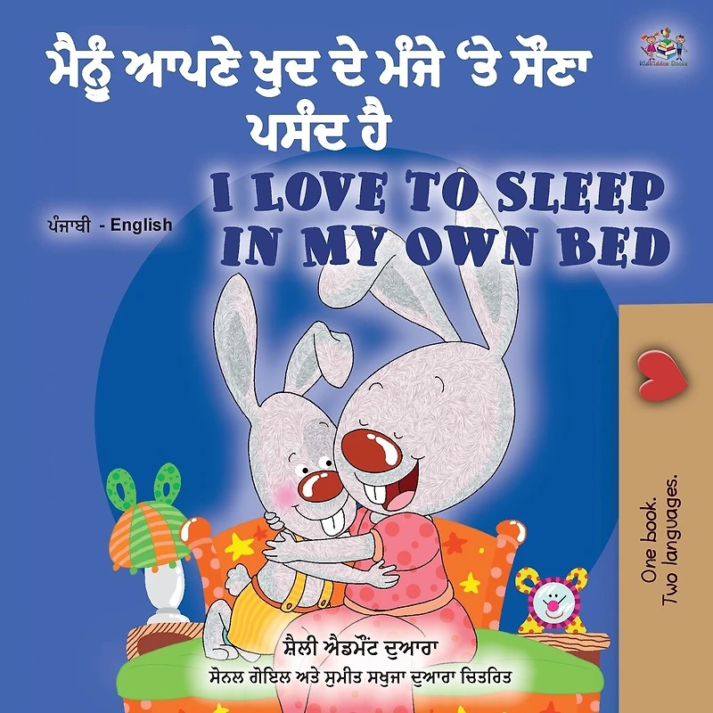I Love to Sleep in My Own Bed (Punjabi English Bilingual Children's Book