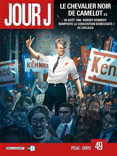 26 août 1968: Robert Kennedy remporte la convention démocrate de Chicago