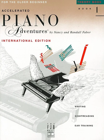 Accelerated Piano Adventures for the Older Beginner - Theory Book 1, International Edition
