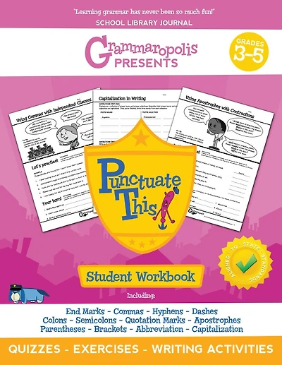 The Punctuation Workbook, Grades 3-5