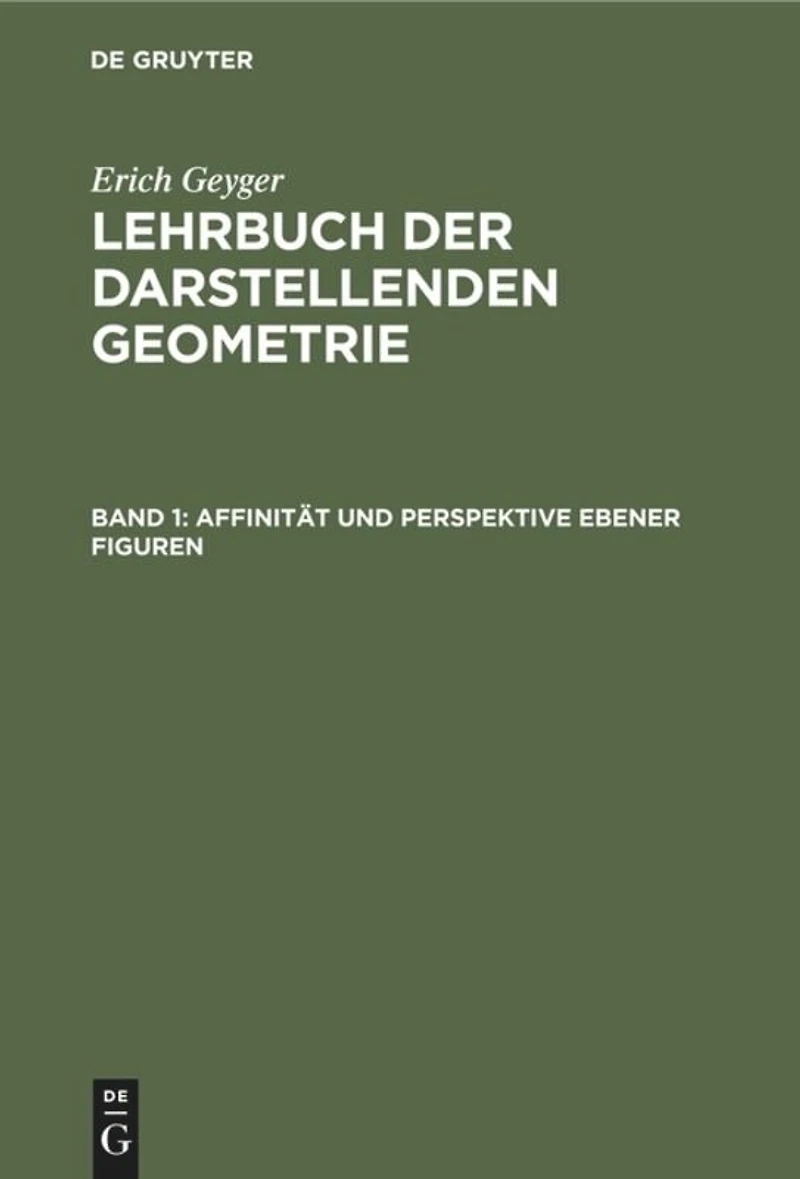 Affinität und Perspektive ebener Figuren