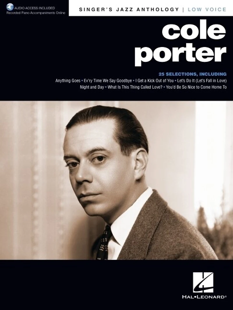 Cole Porter - Singer's Jazz Anthology Low Voice: With Recorded Piano Accompaniments Online