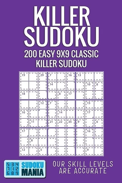Killer Sudoku: 200 Easy 9x9 Classic Killer Sudoku