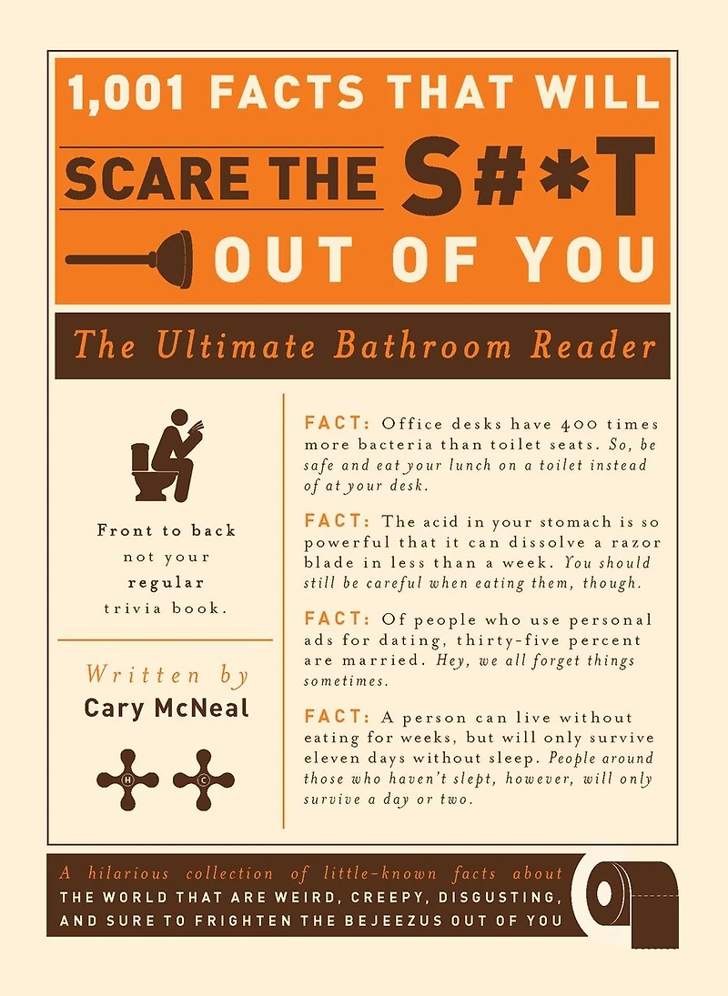 1,001 Facts that Will Scare The S#*t Out of You: Ultimate Bathroom Reader