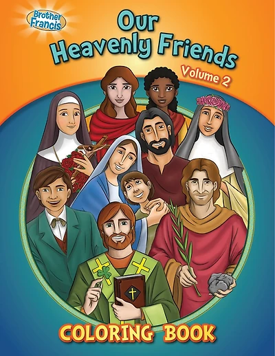 Color Bk: Our Heavenly Friends V2
