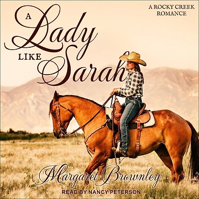 A Lady Like Sarah Lib/E