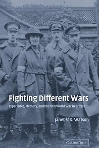 Fighting Different Wars: Experience, Memory, And The First World War Britain