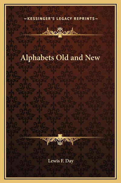 Alphabets Old and New