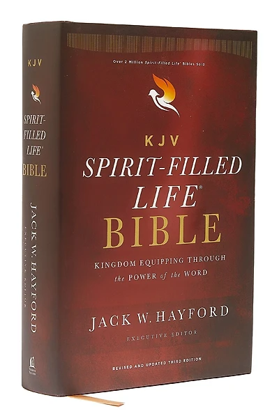 KJV, Spirit-Filled Life Bible, Third Edition, Leathersoft, Brown, Red Letter, Comfort Print: Kingdom Equipping Through the Power of Word