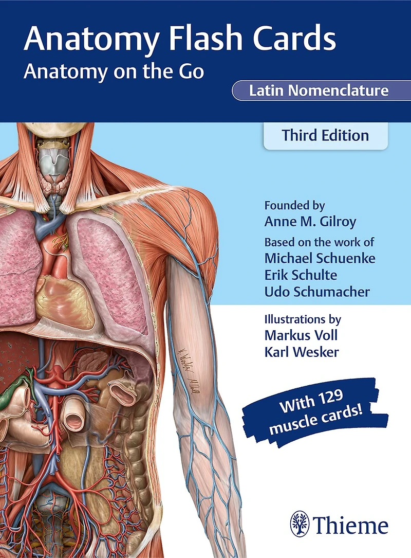 Anatomy Flash Cards, Latin Nomenclature: Anatomy On The Go