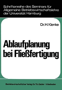 Ablaufplanung bei Fließfertigung