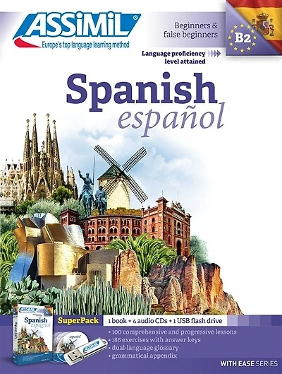 Spanish SANS PEINE  LIVRE+CD (4) + Usb ASSIMIL