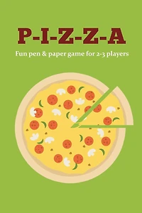 P-I-Z-Z-A: Fun pen & paper game for 2-3 players