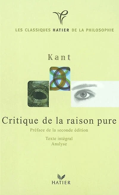Critique de la raison pure: préface de la seconde édition