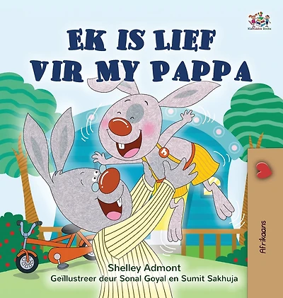 I Love My Dad (Afrikaans Children's Book)
