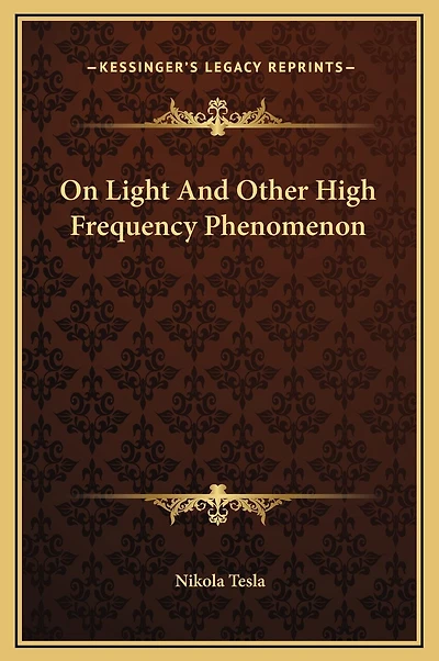 On Light And Other High Frequency Phenomenon