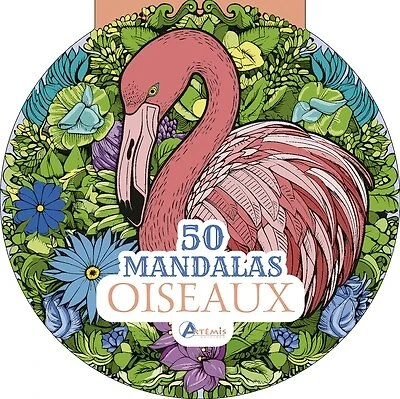 50 mandalas oiseaux