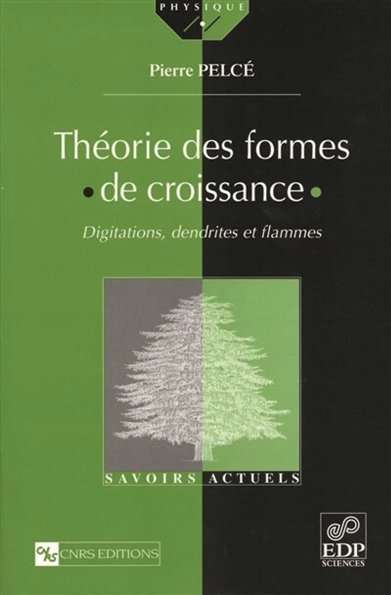 Théorie des formes de croissance: digitations, dendrites et flammes