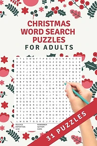 Christmas Word Search Puzzles: 31 word search puzzles - for adults, teens and grown-ups - fun time for christmas - christmas theme