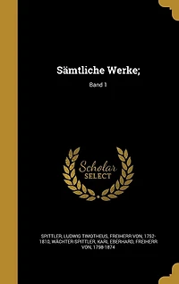 Sämtliche Werke;; Band 1