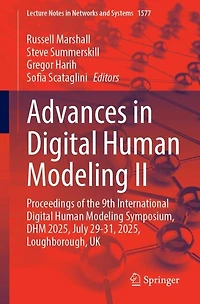 Advances Digital Human Modeling II: Proceedings of the 9th International Symposium, DHM 2025, July 29-31, Loughborough, UK