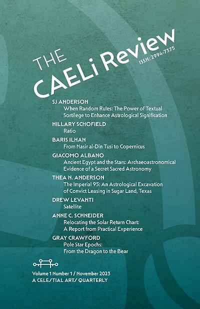 The CAELi Review: A Celestial Arts Quarterly