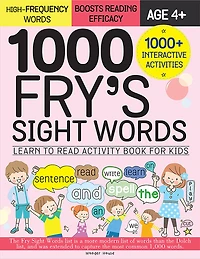 1000 Fry s Sight Words: Learn to Read Activity Book for Kids