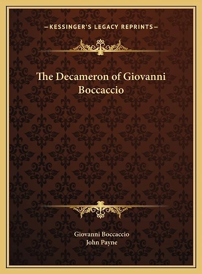 The Decameron of Giovanni Boccaccio