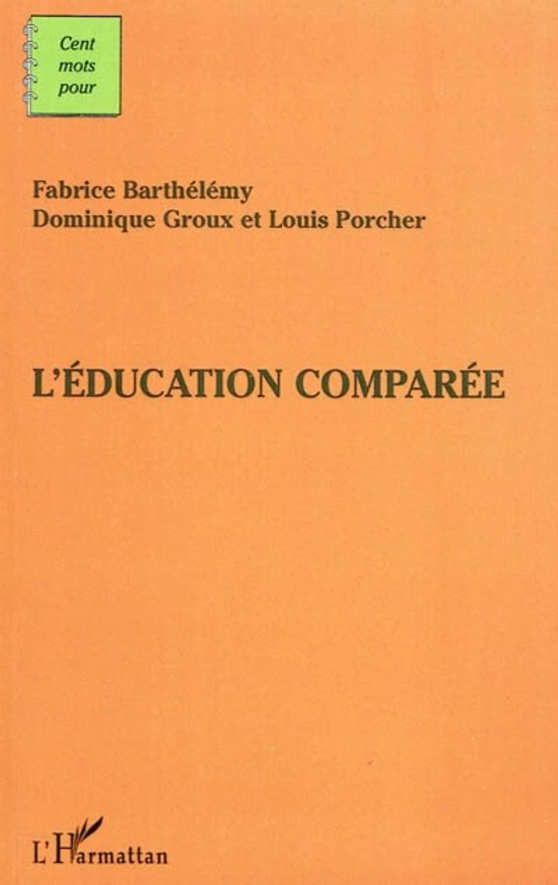 Education comparée L'