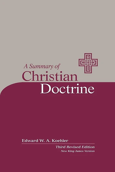 Summary Of Christian Doctrine
