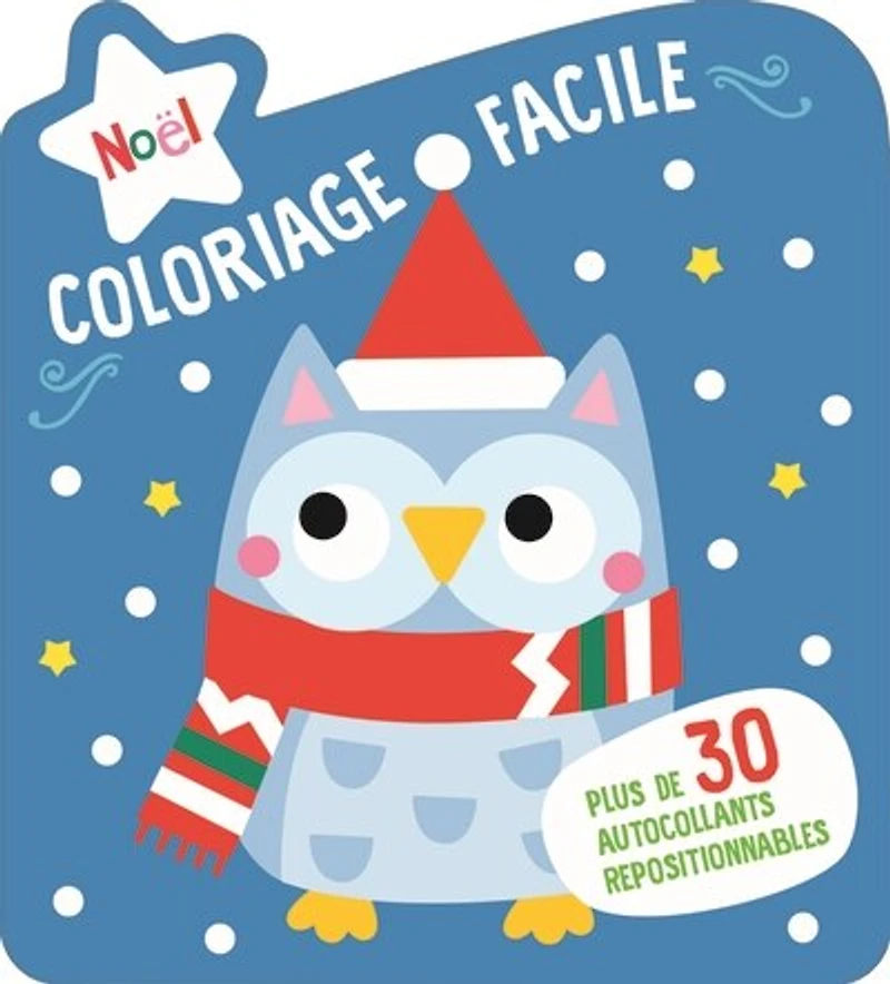 Coloriage facile: Noël