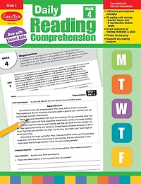 Daily Reading Comprehension, Grade 4 Te