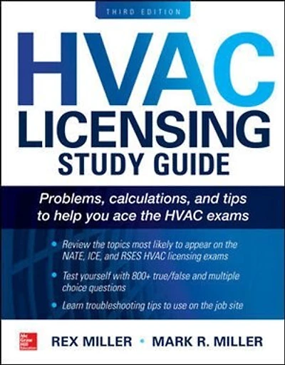 HVAC Licensing Study Guide, Third Edition