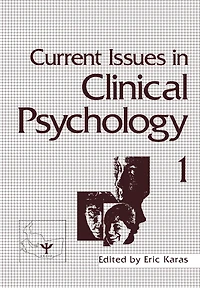 Current Issues Clinical Psychology: Volume 1