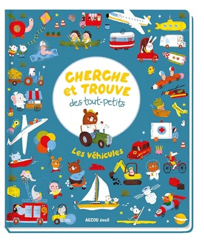 Cherche et trouve des tout-petits: les véhicules