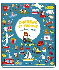 Cherche et trouve des tout-petits: les véhicules