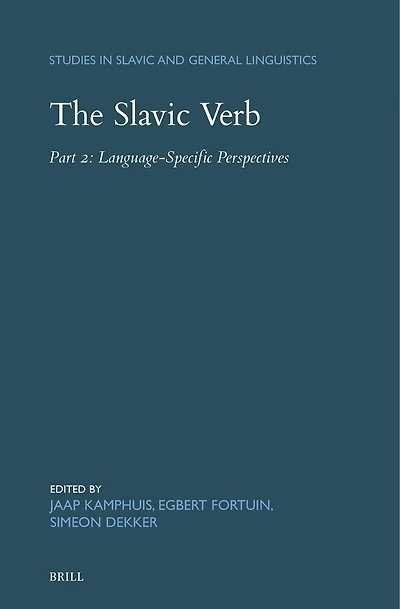 The Slavic Verb: Part 2: Language-Specific Perspectives