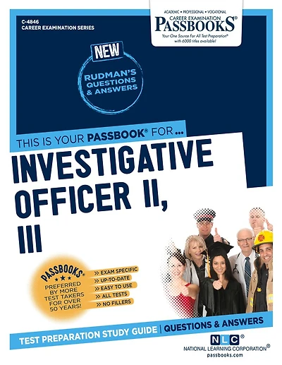 Investigative Officer II, III (C-4846): Passbooks Study Guide