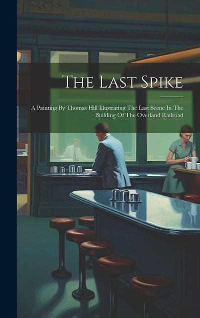 The Last Spike: A Painting By Thomas Hill Illustrating The Last Scene In The Building Of The Overland Railroad