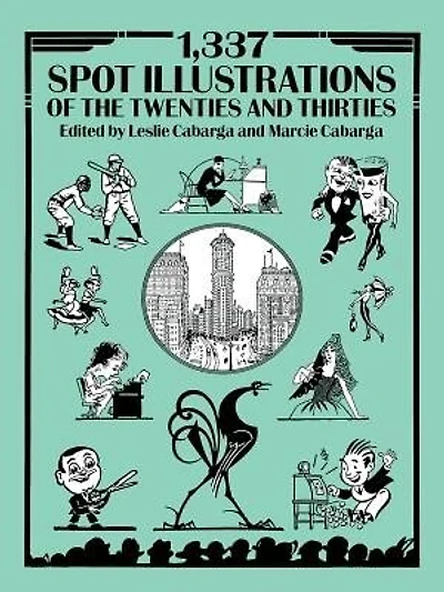 1,337 Spot Illustrations of the Twenties and Thirties