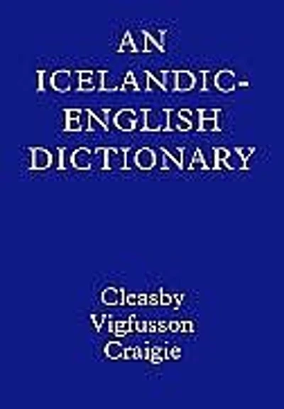 An Icelandic-English Dictionary