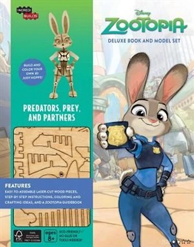 Incredibuilds: Disney: Zootopia 3d Wood Model