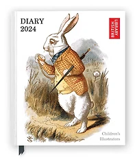 British Library: Children's Illustrators 2024 Desk Diary - Week to View, Illustrated on every page