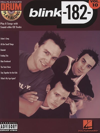 Blink-182: Drum Play-Along Volume 10