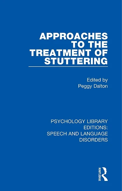 Approaches To The Treatment Of Stuttering